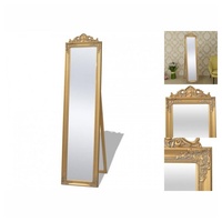 VidaXL Standspiegel im Barock-Stil 160x40 cm Gold