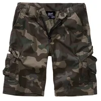 Brandit Textil Brandit BDU Ripstop Shorts, darkcamo, Größe: S