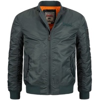 Lonsdale Herren Jacke schmale Passform Poolstock Bomberjacke - Olive