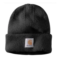 CARHARTT Rib Knit Acrylic Mütze schwarz