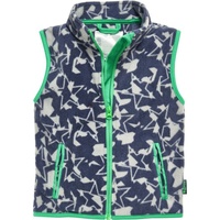 Playshoes Fleece Weste Unisex Kinder Outdoor-Oberteil, Sterne, 140