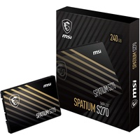 MSI Spatium S270 240gb Ssd - Black