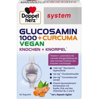 Doppelherz Glucosamin 1000+curcuma Vegan syst.Kps.