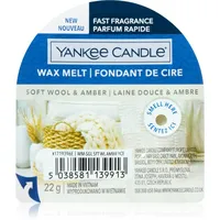 Yankee Candle Soft Wool & Amber Wax Melt Single