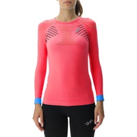 Uyn Running Ultra1 langarm Laufshirt Damen rose red/lillac/peacock S