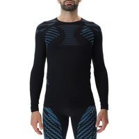 Uyn Running ULTRA1 OW Shirt Long SL black/atlantic/atlantic XL