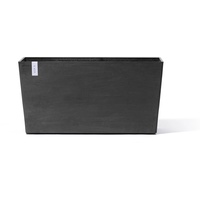 Ecopots Paris Rollen Dunkelgrau (HxBxT) 51 x 100 x