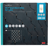 Nedis SmartLife Wifilxn01w280 Weihnachtsbeleuchtung One Size - G) 280