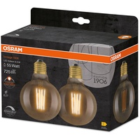 Osram 1906 Globe 95 6.5W/824 E27 DIM, 2er-Pack (AC41948)