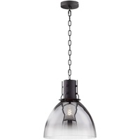 Fischer & Honsel Pendelleuchte Londo (D 30 cm) schwarz