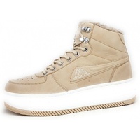 Kappa Damen-Schnürstiefelette-High-Top-Sneaker Beige, Farbe:beige/schlamm, EU Größe:41 - Beige -