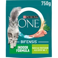 Purina ONE Indoor Formula Reich an Truthahn 750 g