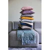 Esprit Kissenbezug Harp 38 x 58 cm Polyester Grau
