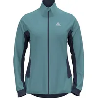 Odlo Damen Jacke Brensholmen reef waters - dark sapphire,