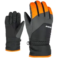 Ziener Lando Glove junior Ski-Handschuhe/Wintersport, new orange, 5,5