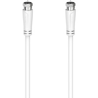 Hama SAT-Anschlusskabel, F-Stecker - F-Stecker, 7,5 m, 90 dB