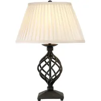 Elstead Lighting Elstead Lighting, Tischlampe, Belfry Tischleuchte E27 Schwarz