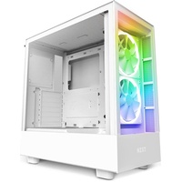 NZXT H5 Elite Midi Tower ATX Gehäuse weiss mit