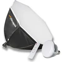 Walimex pro LED 60W Octagon Ø65cm Bi color