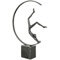 Casablanca by Gilde Dekofigur Skulptur Gymnast Braun