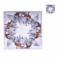 Mojawo - 2er Platzset Weinachtsmotiv-M115850-Elch