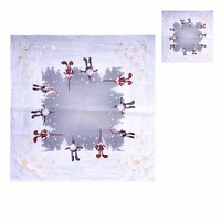 Mojawo 2 Stück Platzdeckchen Untersetzer Platzmatten Weihnachten 33x45cm