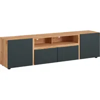 Home Affaire Morongo Lowboard 200,7 cm Braun/Gold MDF