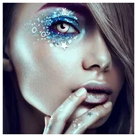 Aricona Kontaktlinsen Tageslinsen - Weiße Kontaktlinsen farbig - Sugar