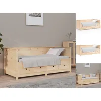 VidaXL Tagesbett ohne Matratze 90x190 cm Massivholz Kiefer