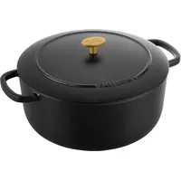 BALLARINI Bellamonte Cocotte 28 cm rund schwarz