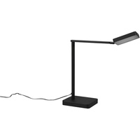 Trio LED Schreibtischleuchte PAVIA, Schwarz matt