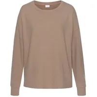 LASCANA Strickpullover Damen taupe Gr.36/38