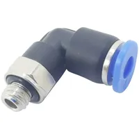 TRU Components Winkelverbinder PL6-M5C Rohr-Ø: 6mm Gewinde-Maß: M5 x