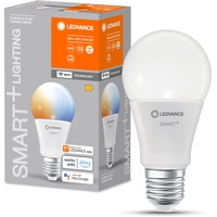 LEDVANCE Smarte LED-Lampe mit WiFi Technologie, Sockel E27, Dimmbar,
