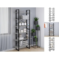 VidaXL Hochschrank Grau Sonoma 100x30x210 cm Holzwerkstoff