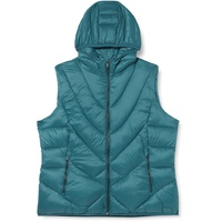 CMP Woman Vest Fix Hood, Lichen, 42