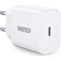 CHOETECH USB-Wandladegerät Typ C PD 20W weiß Q5004 V4)