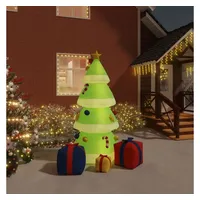 VidaXL Weihnachtsbaum Aufblasbar mit LEDs 240 cm