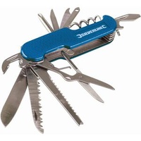Silverline Taschenmesser mit 14 Funktionen blau