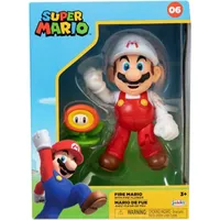 Nintendo Super Mario Figur Fire Mario in Sammlerbox, 10