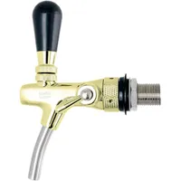 BieTal Kompensatorhahn Zapfhahn BieTal® vergoldet 55 mm