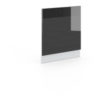 Vicco Frontblende Fame-Line, Anthrazit Hochglanz/Weiß 60 cm ohne Arbeitsplatte