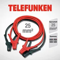 Telefunken Starthilfekabel/Überbrückung Klemmen 25mm2 350 A für 12 /