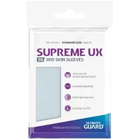 Ultimate Guard Supreme UX 3rd Skin Sleeves Standardgröße Transparent