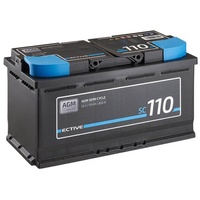 Ective SC 110 AGM Semi Cycle Versorgungsbatterie 110Ah