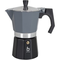 Bo-Camp Espressokocher Percolator Kaffee Kocher Espresso Kanne Alu 2-6
