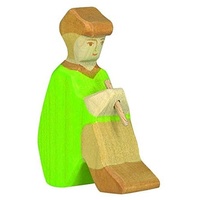 HOLZTIGER Hirte mit Flöte 3