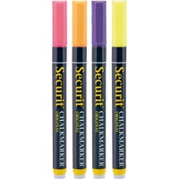 Securit Kreidemarker - Für nicht-poröse Oberflächen (Schwarze Tafel, Glas,