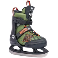 K2 Skates Jungen Schlittschuhe Raider Ice, green - orange,