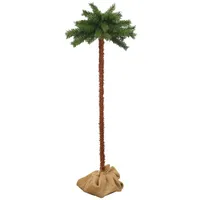 VidaXL Künstliche Palme mit LEDs 150 cm